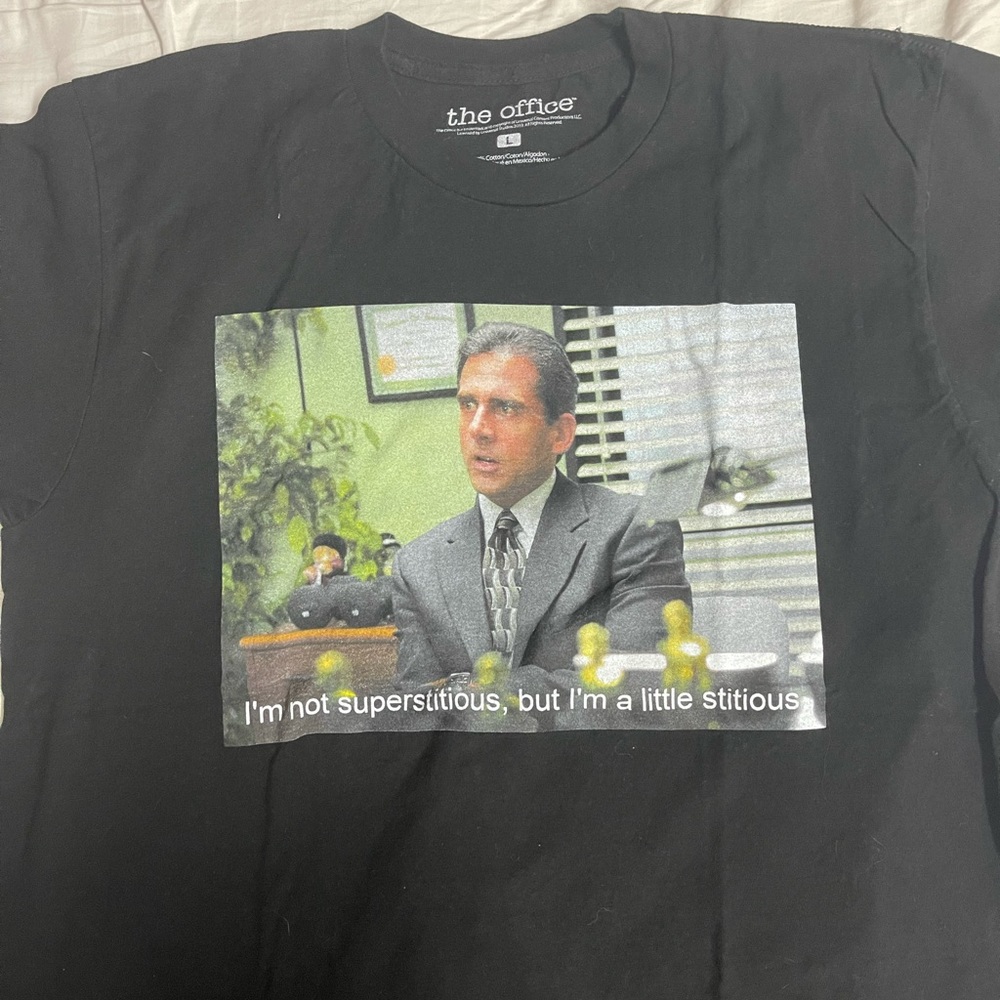 The Office Funny Graphic Tee-Shirt Size L